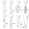 YQZIYOU 8 PCS Long Necklaces for Women - Fashion Pendant