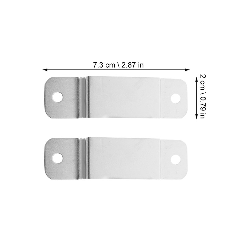 Veemoon 10pcs Metal Tape Measure Holder Clips, Belt Bow Clip