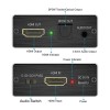 Universal 4K * 2K HDMI Stereo Audio Video Extractor Converter