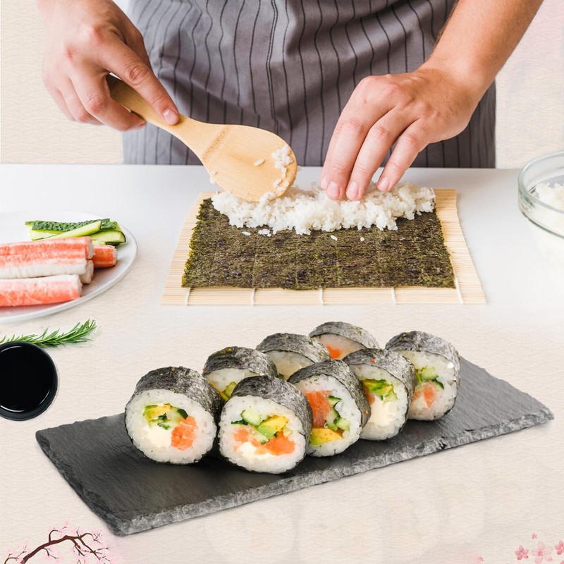 ZFYQ Sushi Set, 9 Pieces, Sushi Maker Contains 2 Rolling