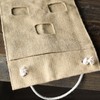 HANG & GROW Canvas Hanging Bag – 6 Holes (2"