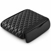 PU Leather Car Armrest Pad for Center Console – Quilted