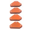 4Pcs Welding Magnet Positioner Right Angle Nylon Protection Cover Magnetic