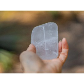 Desodorante Piedra de Alumbre BIENES JOU 80g Antimanchas Natural Cristal
