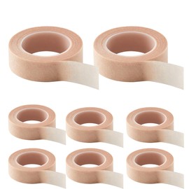 Rose Romee 8 Rolls Nose Tape for Rhinoplasty Shaping, Micropore Tape, Paper Tape Medical, Flexible Surgical Bandages, Self Adhesive First Aid Bandages for Wound Injuries Swelling (0.5 in x 10 Yd)