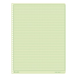 Rite in the Rain Weatherproof Side Spiral Notebook, 8.5" x 11", Green Cover, Universal Page Pattern (No. 973-MX)