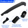 Rear Wiper Arm Blade Back Windscreen Wiper Assembly Replacement for