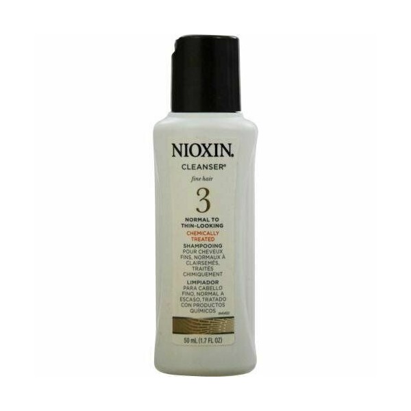 (6pack) Nioxin System 3 Shampoo Cleanser For Normal to Thin Looking 50ml 1.7 oz