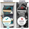 YOUDENOVA Hanging Closet Organizers and Storage, 6-Shelf Closet Hanging Storage