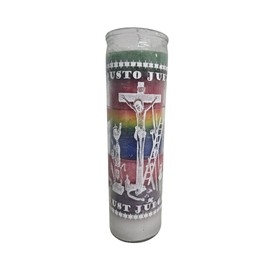 Just Judge 7 Color Ritual Candle/Justo Juez 7 Colores Veladora