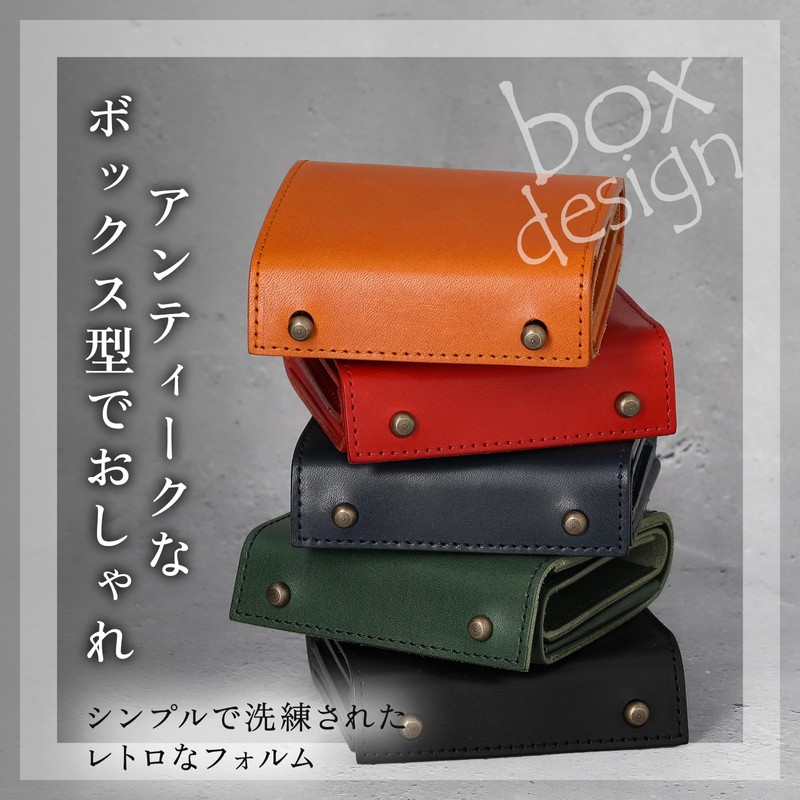 Hik0010 Mini Wallet, Trifold Wallet, Bifold Wallet, Men's, Women's, Small