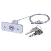 Garage Door Emergency Disconnect Release Key Lock 5ft