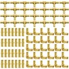 90pcs 1/2" PEX Fittings, Elbow TEE Straight Couplings Set, PEX