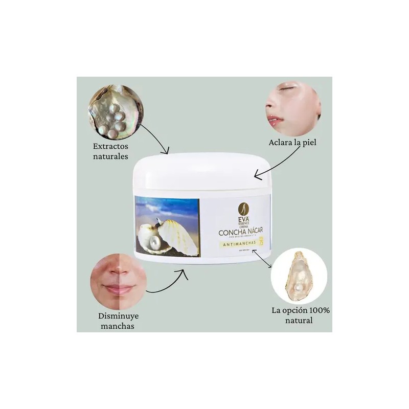Pack 3 Cremas Sólidas Eva Essence Concha Nácar 400ml Anti-Aging