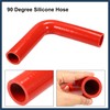 INFINAUTO 28mm 1.10" ID 90 Degree Elbow Silicone Reducer Hose
