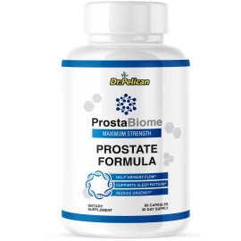 Pelican Vitamins ProstaBiome - Support Supplement for Men - Urinary & Bladder Health-1 Bottle