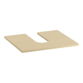 KOHLER 99677-SH10-1WR Adjustable Shelf for KOHLER 48-Inch Tailored Vanities with 2 Doors 6 Drawers, Natural Maple