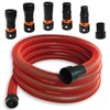16FT Shop Vac Hose, Dust Collection Hose Kit for Home&Shop