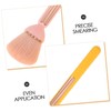 IWOWHERO 2pcs Ergonomic Powder and Blush Brushes for Cheeks Highlighter