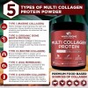 Wholesome Wellness Multi Collagen Protein Powder 58 Servings Type I