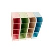 jojofuny 4pcs Multifunctional Desk Pen Holder Storage Box Desktop Organizer