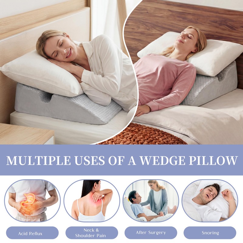 Novelledo Face Down Pillow After Eye Surgery, BBL Pillow After
