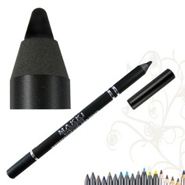 Makki Wasserfester Eyeliner Ultra leicht gleitender langem Halt 01 tief schwarz
