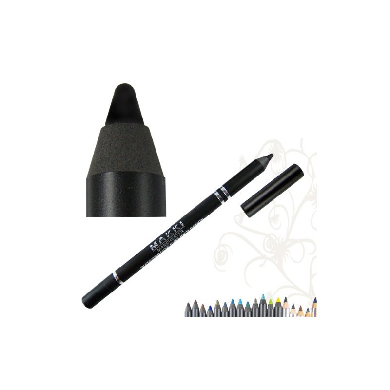Makki Wasserfester Eyeliner Ultra leicht gleitender langem Halt 01 tief