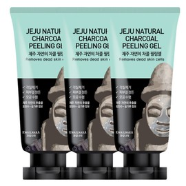 Fruit Land (현대Hmall)과일나라 제주 자연의 차콜 필링젤 120g x 3개 (Hyundai Hmall) Fruit Country Jeju Natural Charcoal Peeling Gel 120g x 3 pieces