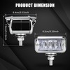 Dual Face Fender Lights for Peterbilt Kenworth Semi Trucks