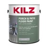 KILZ Low-Lustre Enamel Porch & Patio Latex Floor Paint, Interior/Exterior,