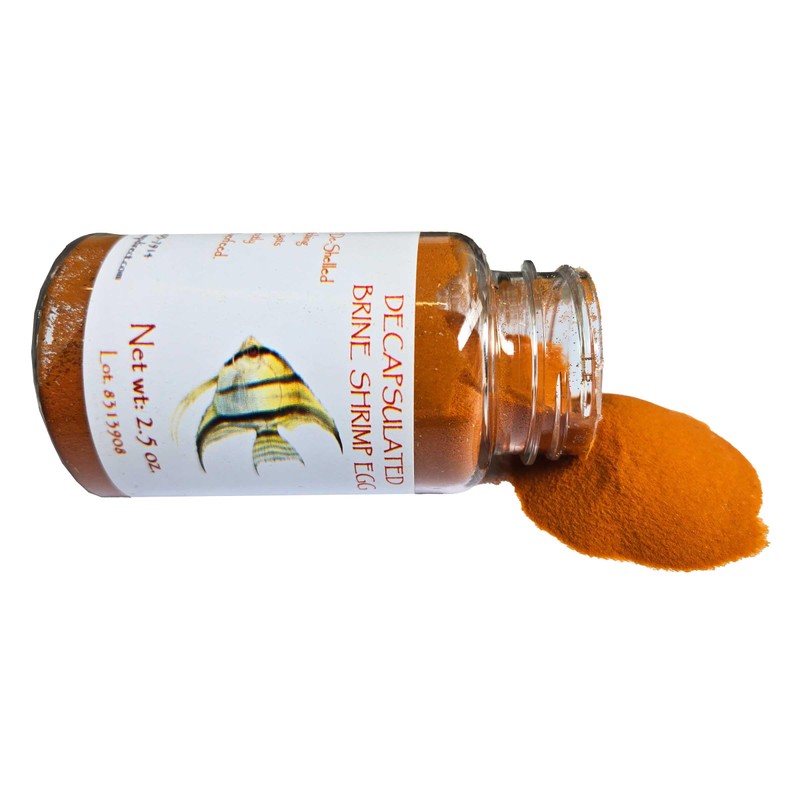 Decapsulated Brine Shrimp Eggs (Non-Hatching), 2.5 oz Jar