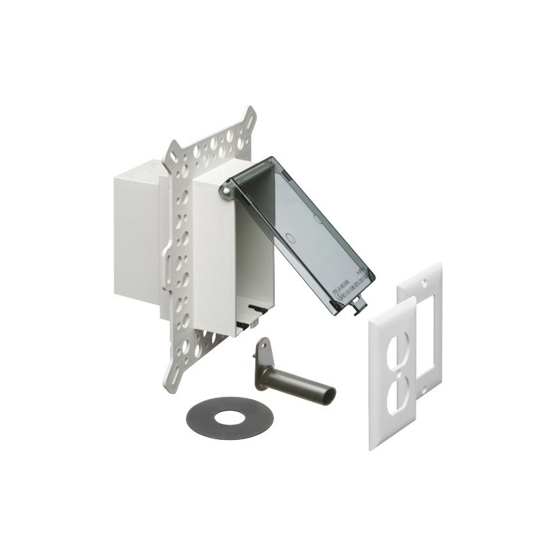 Arlington DBVM1C-1 Low Profile IN BOX Electrical Box with Weatherproof