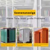 Pack of 4 Hinges for Cabinet Doors, Nylon Hinge, 30
