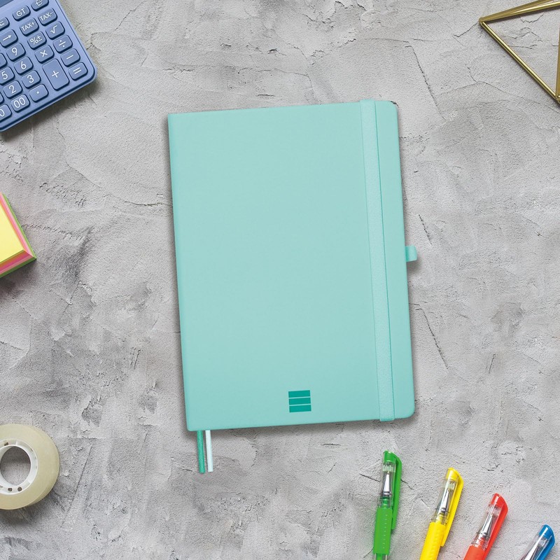 FINOCAM - Notebook Nexo Hardback Dotted-Dotted Turquoise | Notebook DIN