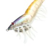 Lixada 5pcs 12cm/21g Noctilucent Fishing Shrimp Lure Prawn Squid Bait