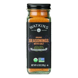 Watkins Organic Seasonings with Salt, 4.2 Ounce, Pack of 3