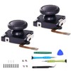 K-Silver TMR Joystick Replacement for Switch Lite & JoyCon No