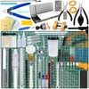Waltool 75Pcs Modeler Basic Tools Craft Set, Hobby Modeling Tools