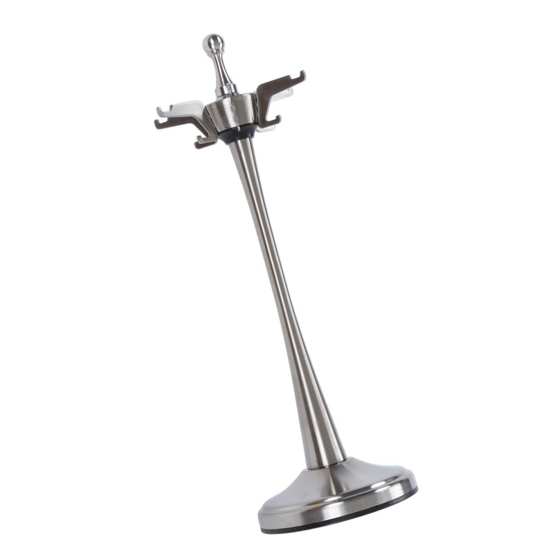 Kitchen Utensil Stand Stainless Steel Space Saving Rotatable Rustproof Kitchenware
