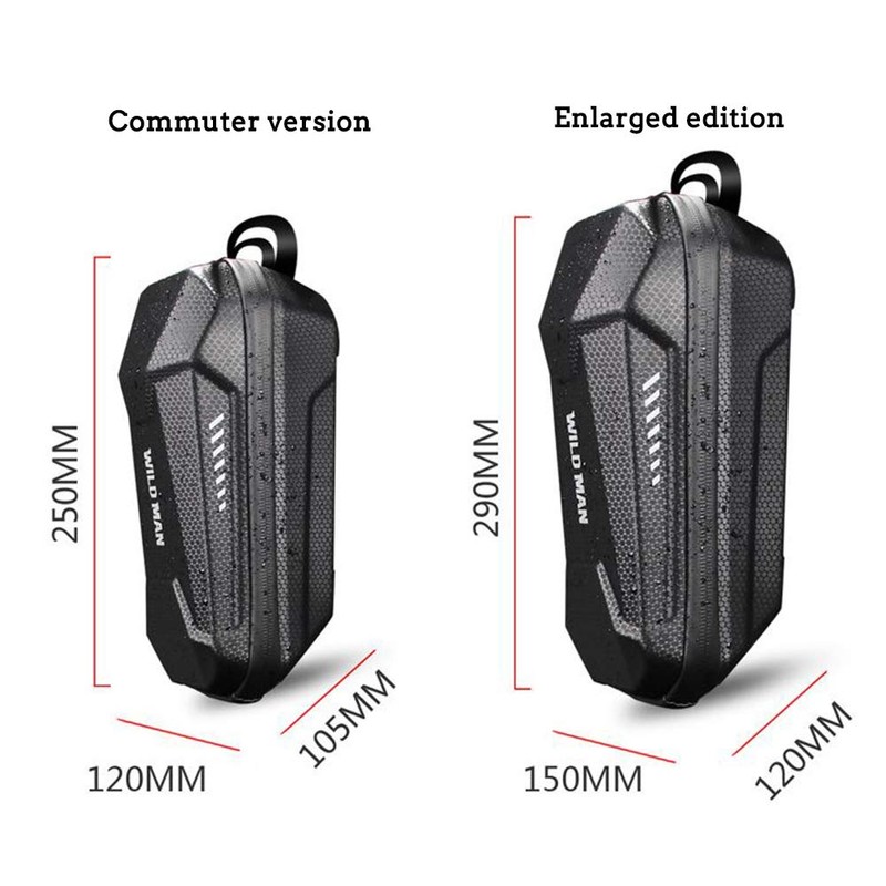 WILD MAN EVA Hard Shell Waterproof Scooter Storage Bag for
