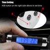 TKSE Car Clock Thermometer, 2 in 1 Car Electronic Clock,