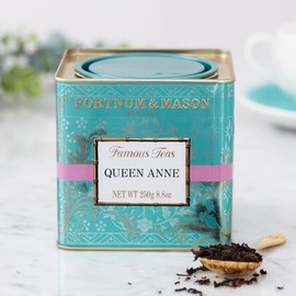 Fortnum & Mason British Tea, Queen Anne Blend, 250g Loose English Tea in a Gift Tin Caddy
