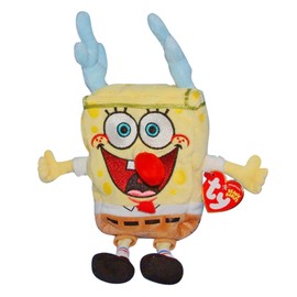Ty UK Beanie Baby - Spongebob Squarepants Sleighride Soft Toy