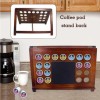One To Many Wooden K-Cup Holder Display, 19 Pod Capacity