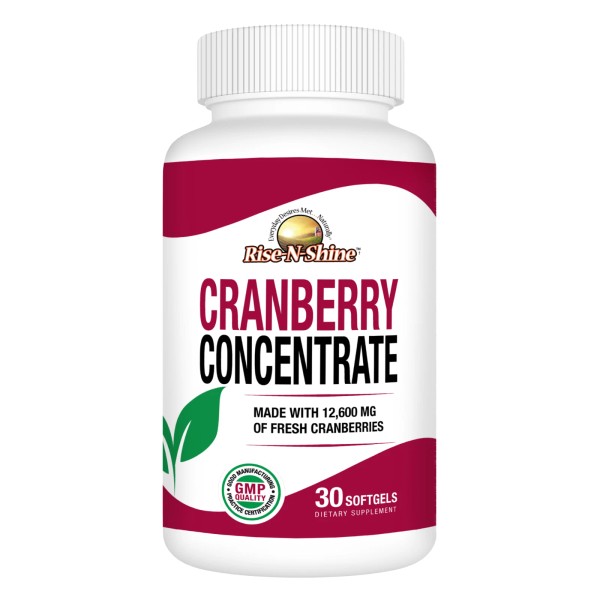 Rise-N-Shine, LLC Cranberry Concentrate 50:1 – Urinary & Bladder Support