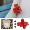 LT Easiyl 20Pcs Horizontal Chicken Nipples Waterer Automatic Poultry Nipples