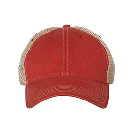 Legacy Old Favorite Trucker Cap One Size Scarlet Red/Khaki