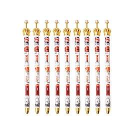 Set of 9 London Landmarks Pictures Design Pen with Crown - UK London Souvenir
