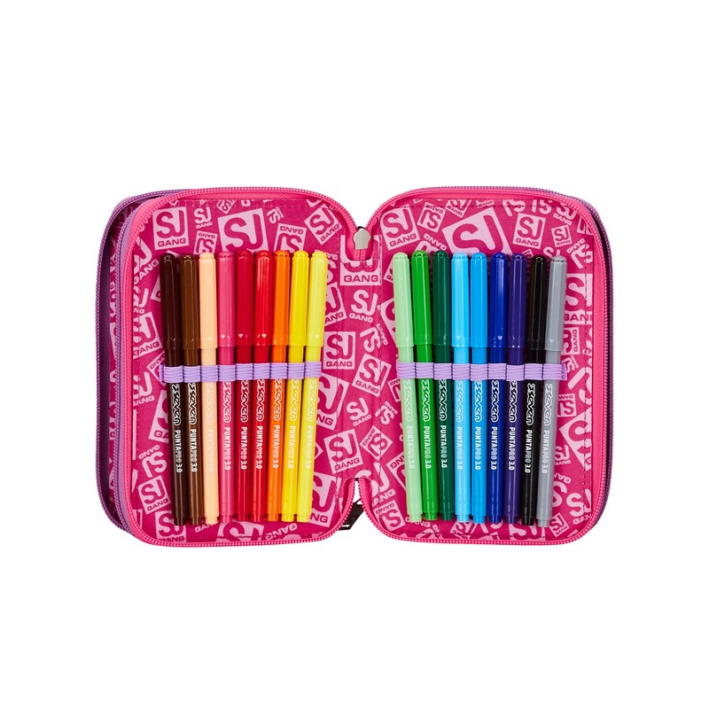 SJ GANG STYLE JAM GANG Pencil Case, Multicoloured, Pencil Case